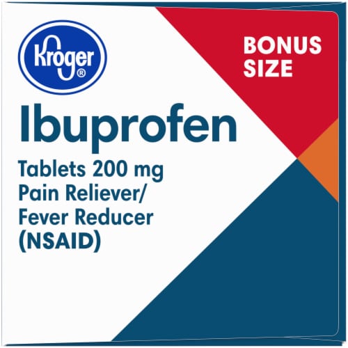 Kroger® Ibuprofen Tablets 200mg Perspective: left