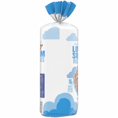 Kroger® Low Sodium Rice Cakes Bag Perspective: left