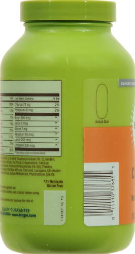 Kroger®  Everyday Complete Senior Vitamin Perspective: left