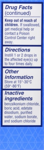 Kroger® Original Relief Eye Drops Perspective: left
