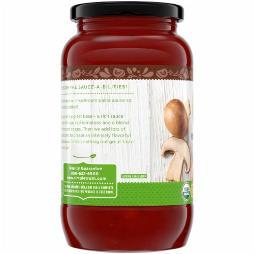 Simple Truth Organic™ Mushroom Pasta Sauce Perspective: left