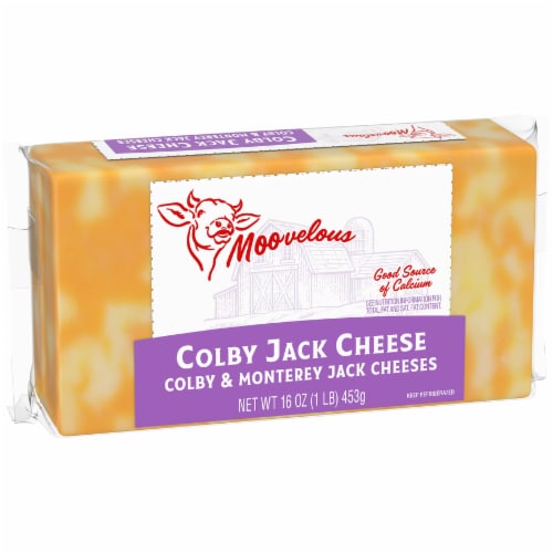 Moovelous Colby Jack Cheese Bar Perspective: left