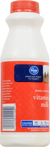 Kroger® Vitamin D Whole Milk Perspective: left