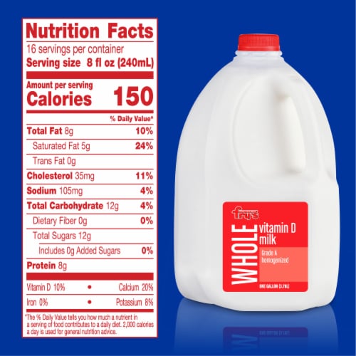Fry's Vitamin D Whole Milk Perspective: left