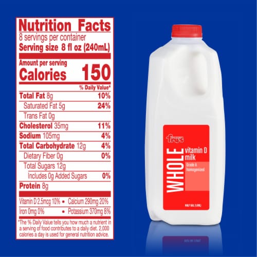 Fry's Vitamin D Whole Milk Perspective: left