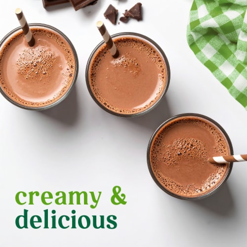 Simple Truth Organic® 1% Low Fat Chocolate Milk Half Gallon Perspective: left