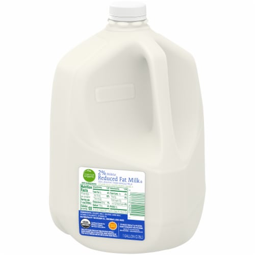 Simple Truth Organic® 2% Reduced Fat Milk Perspective: left