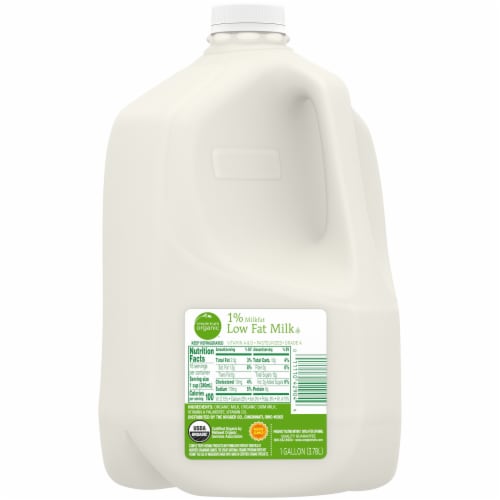 Simple Truth Organic® 1% Low Fat Milk Perspective: left