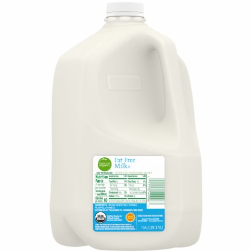 Simple Truth Organic® Fat Free Milk Perspective: left