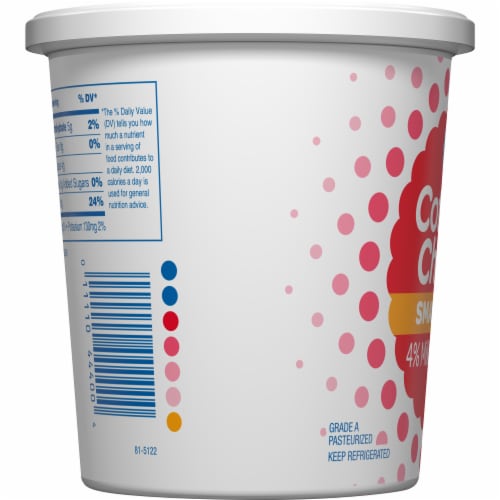 Kroger® 4% Milkfat Small Curd Cottage Cheese Perspective: left