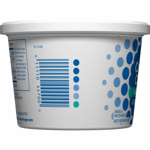 Kroger® 4% Milkfat Large Curd Cottage Cheese Perspective: left
