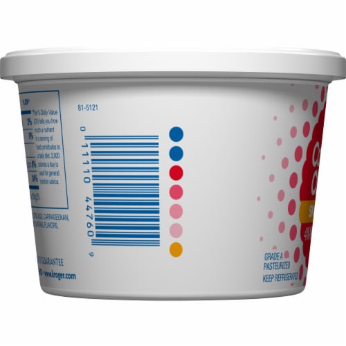 Kroger® 4% Milkfat Small Curd Cottage Cheese Perspective: left