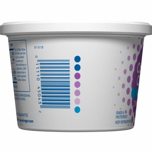 Kroger® 2% Lowfat Small Curd Cottage Cheese Perspective: left