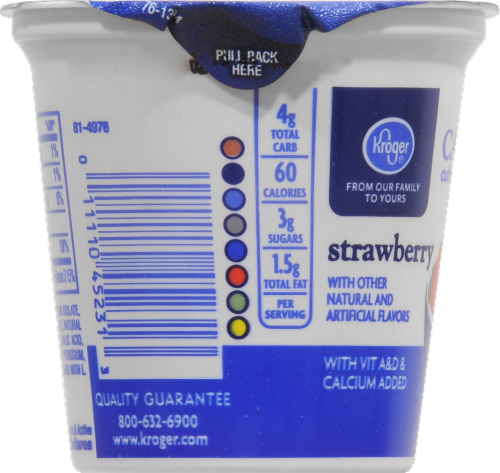 Kroger® CarbMaster™ Strawberry Yogurt Perspective: left