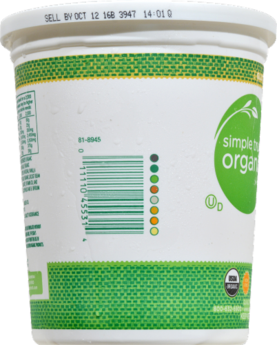 Simple Truth Organic™ Vanilla Low-fat Yogurt Perspective: left