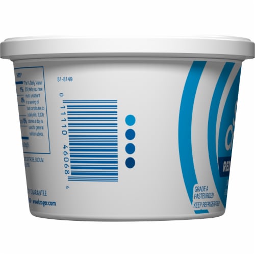 Kroger® Reduced Fat Sour Cream Perspective: left