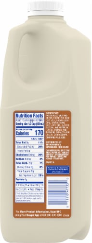 Kroger® Vanilla Boiled Custard Half Gallon Perspective: left