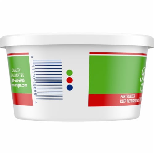 Kroger® Whole Milk Ricotta Cheese Tub Perspective: left
