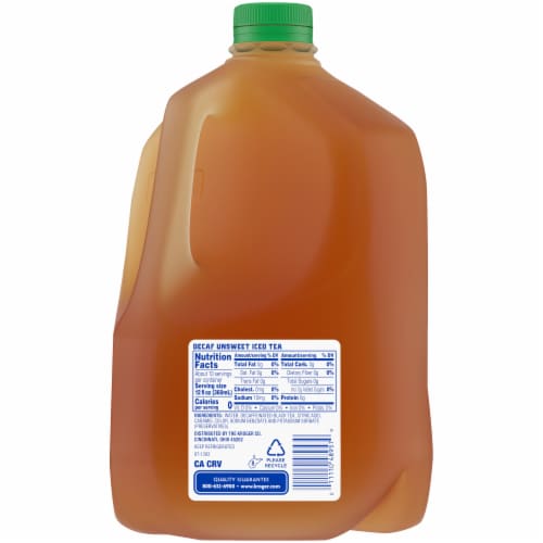 Kroger® Decaf Unsweet Iced Tea Perspective: left