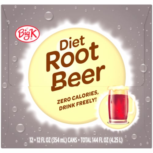 Big Red® Zero Sugar Soda Cans, 12 pk / 12 fl oz - Kroger