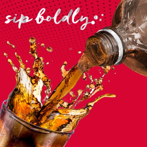Kroger® Big K® Cola Soda Bottle Perspective: left