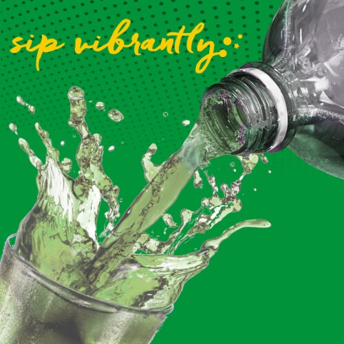 Big K® Lemon Lime Caffeine Free Soda Bottle Perspective: left