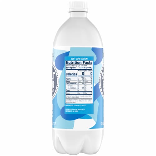 Kroger® Original Seltzer Water Bottle Perspective: left