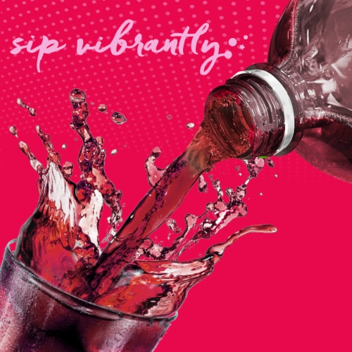 Big K® Strawberry Caffeine Free Soda Bottle Perspective: left