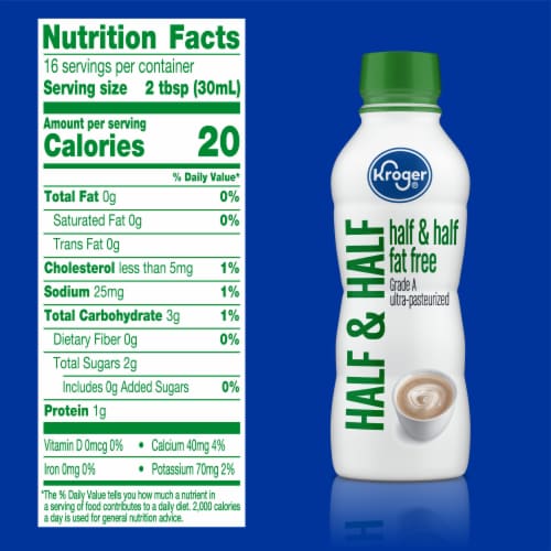 Kroger® Fat Free Half & Half Perspective: left