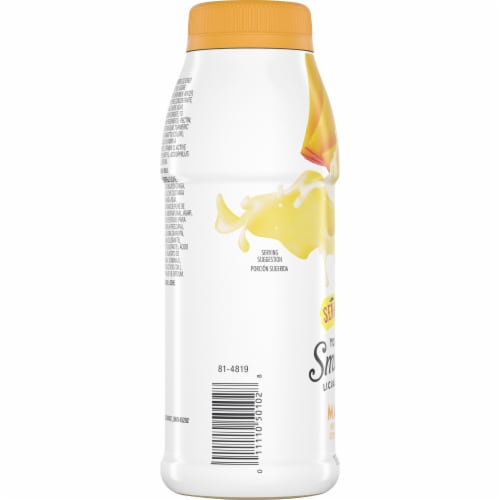 Senor Gusto Mango Drinkable Yogurt Smoothie Perspective: left