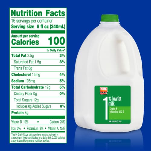 King Soopers City Market® 1% Lowfat Milk Perspective: left
