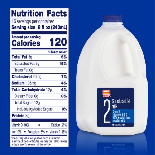 King Soopers City Market® 2% Reduced Fat Milk Perspective: left