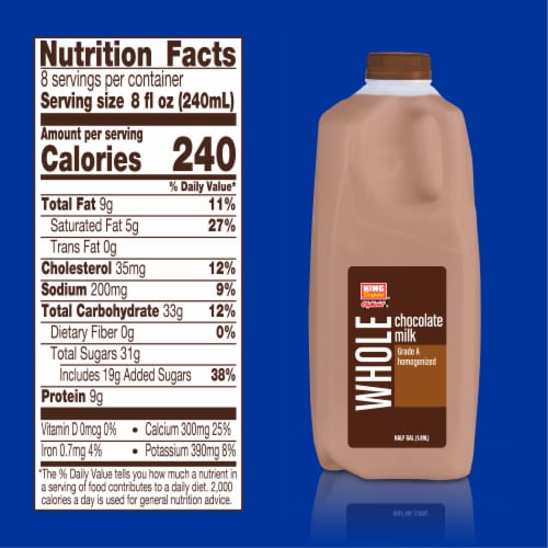 King Soopers® City Market® Chocolate Milk Perspective: left