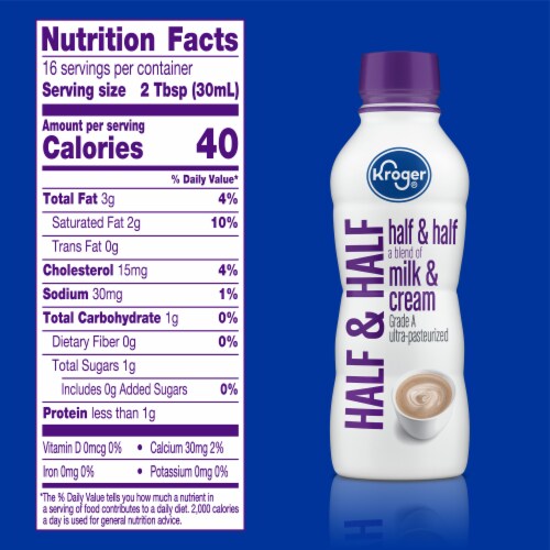 Kroger® Half and Half Pint Perspective: left