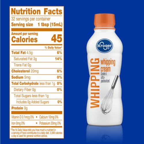 Kroger® Whipping Cream Perspective: left
