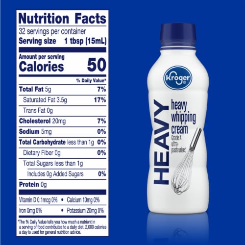 Kroger® Heavy Whipping Cream Pint Perspective: left