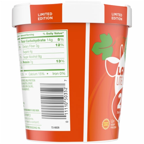 Simple Truth™ Low Cow Lite Pumpkin Ice Cream Perspective: left