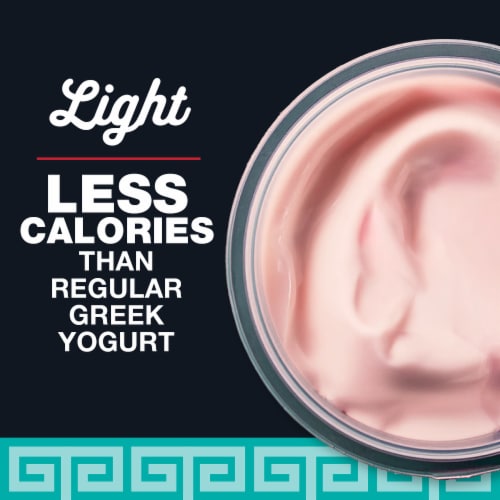 Kroger Strawberry Nonfat Greek Yogurt Cup Perspective: left