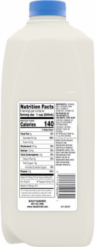 Simple Truth Organic® 2% Reduced Fat Milk Perspective: left