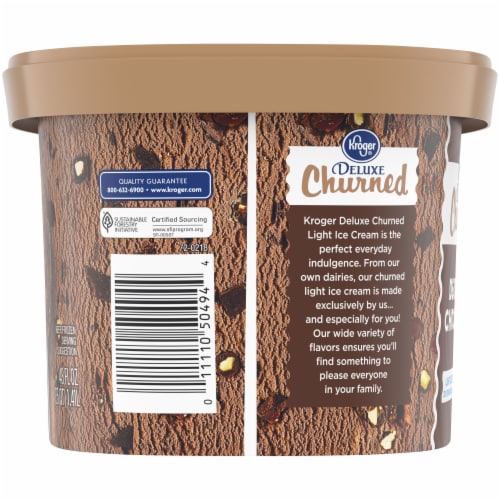 Kroger® Deluxe Death By Chocolate Churned Light Ice Cream Perspective: left