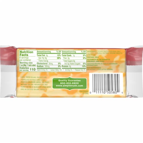 Simple Truth Organic® Colby Jack Block Cheese Perspective: left