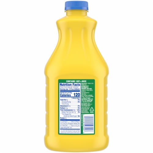 Kroger® 100% Orange Juice Homestyle with Pulp Perspective: left