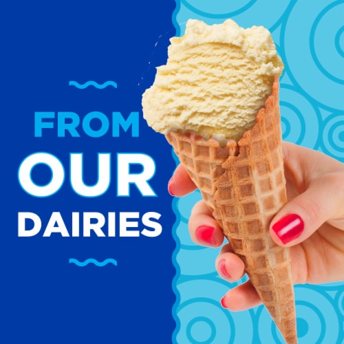 Kroger® Deluxe Vividly Vanilla Ice Cream Perspective: left