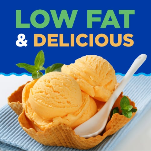 Kroger® Deluxe Orange Sherbet Pint Perspective: left