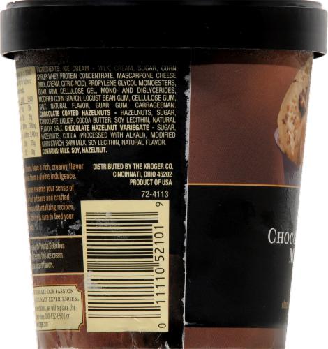 Private Selection™ Chocolate Hazelnut Mascarpone Ice Cream Perspective: left