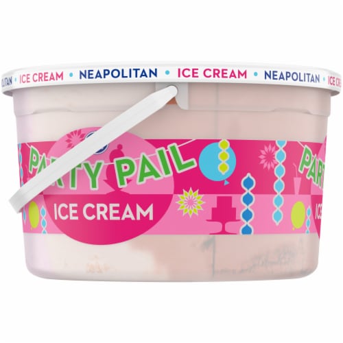 Kroger® Neapolitan Ice Cream Tub Perspective: left