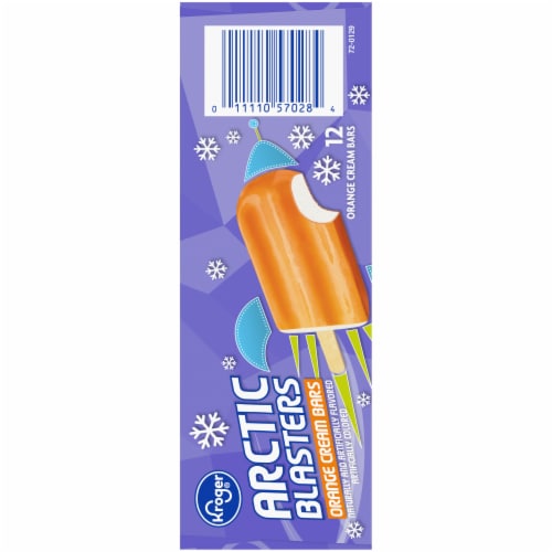 Kroger® Arctic Blasters Orange Cream Bars Perspective: left