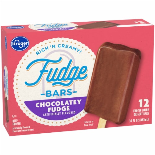 Kroger® Arctic Blasters Fudge Bars Frozen Dessert Perspective: left