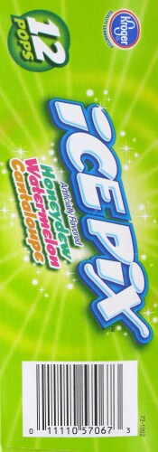 Kroger® Ice Pix Honeydew Watermelon & Cantaloupe Pops Perspective: left
