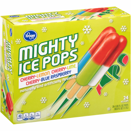 Kroger® Variety Pack Mighty Ice Pops Perspective: left